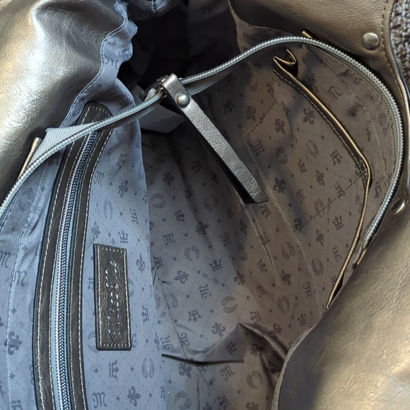 Miss Me Snake Print / Sequin Bag - Picture 7 of 10